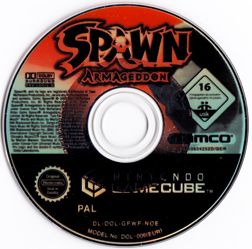 Media for Spawn: Armageddon (GameCube)