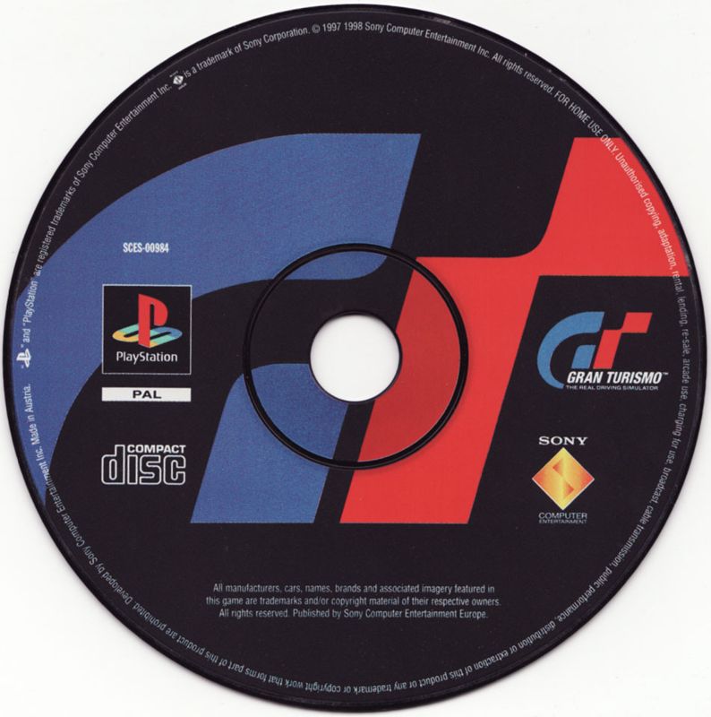 Media for Gran Turismo (PlayStation)