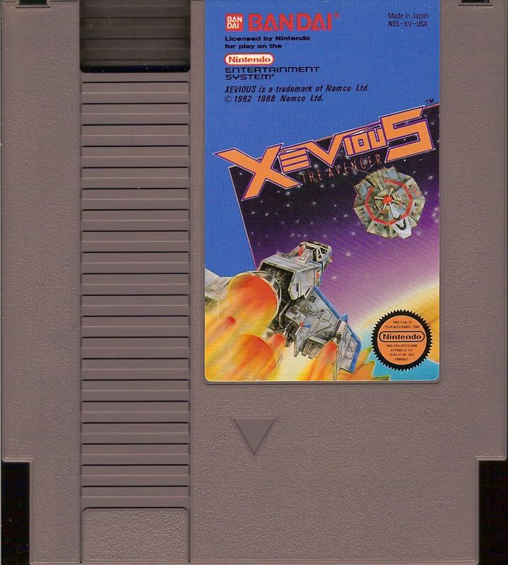 Media for Xevious (NES)