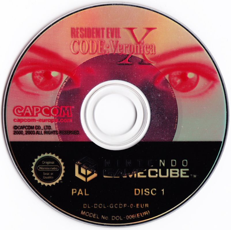 Media for Resident Evil: Code: Veronica X (GameCube)