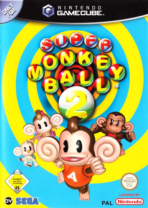 Front Cover for Super Monkey Ball 2 (GameCube)
