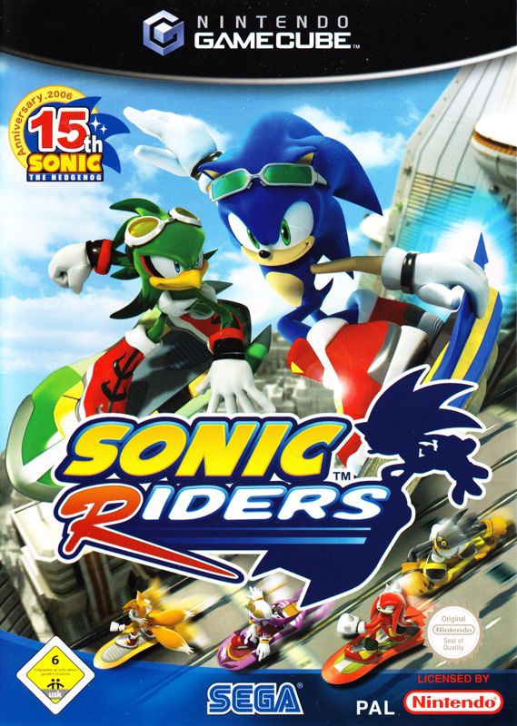 Front Cover for Sonic Riders (GameCube)