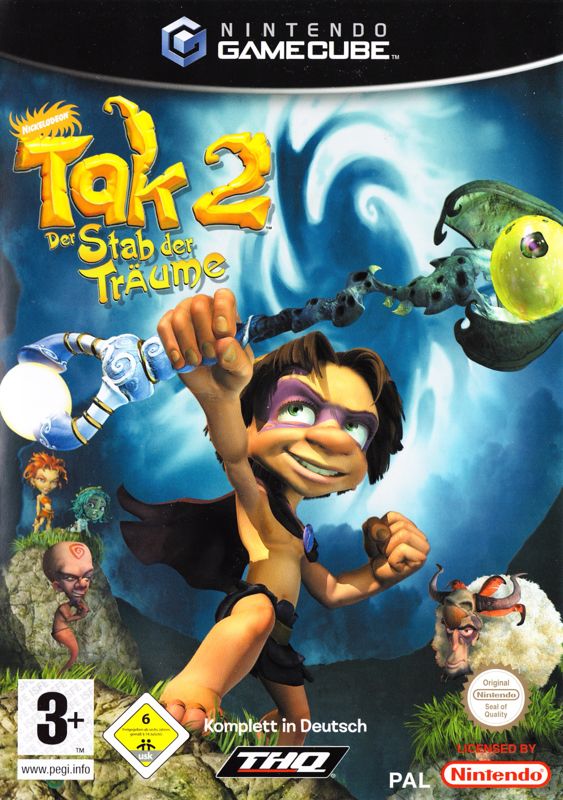 Front Cover for Tak 2: The Staff of Dreams (GameCube)