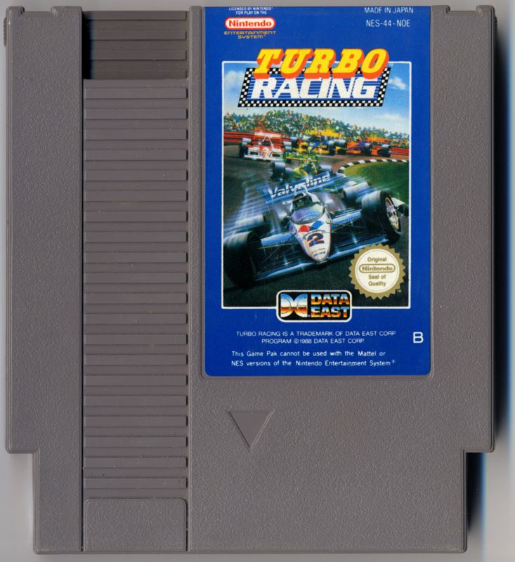 Media for Al Unser Jr. Turbo Racing (NES)
