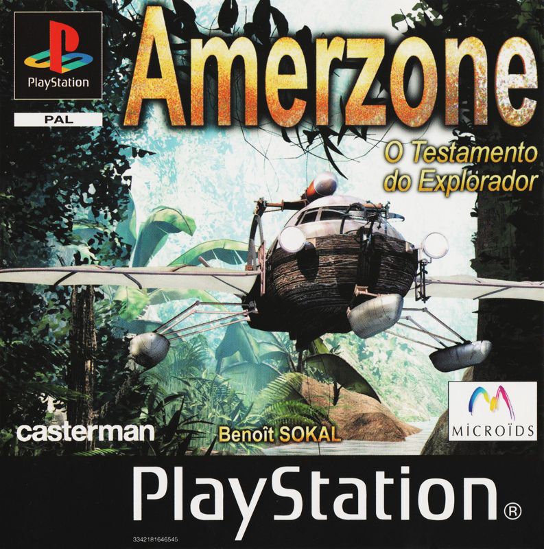 Front Cover for Amerzone: The Explorer's Legacy (PlayStation)