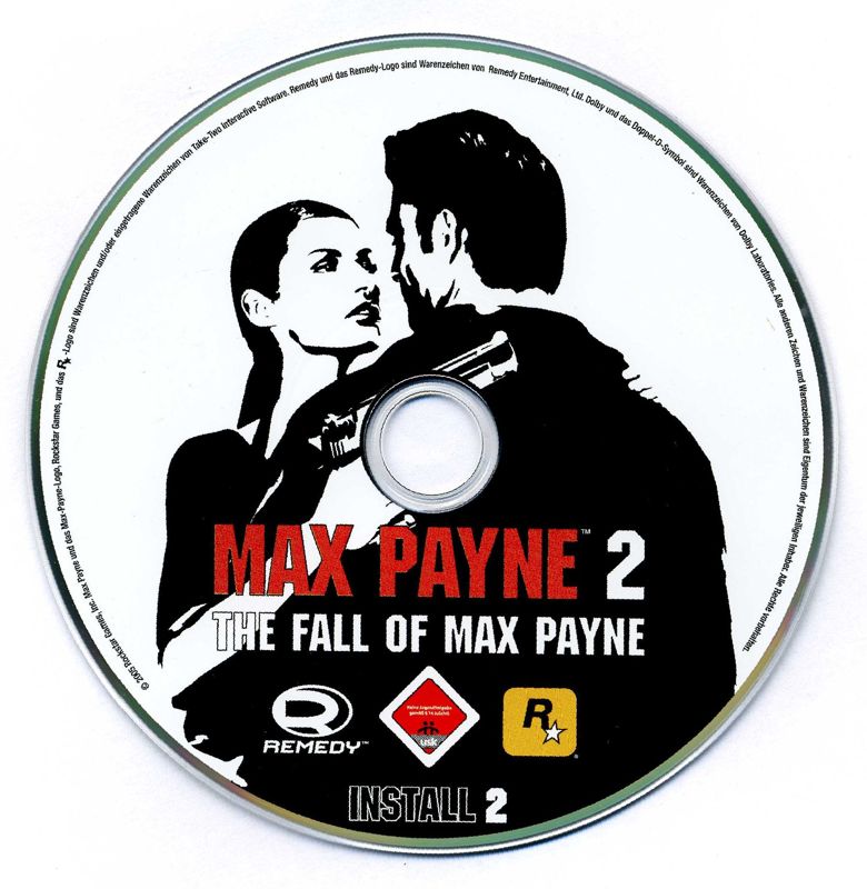 Media for Max Payne 2: The Fall of Max Payne (Windows) (Software Pyramide release): Install disc 2/2