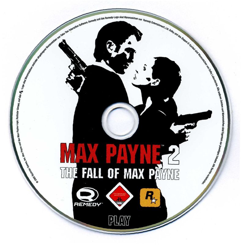 Media for Max Payne 2: The Fall of Max Payne (Windows) (Software Pyramide release): Play disc