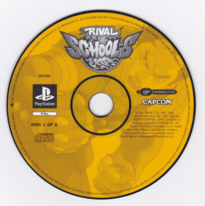 Media for Rival Schools (PlayStation): Disc 1