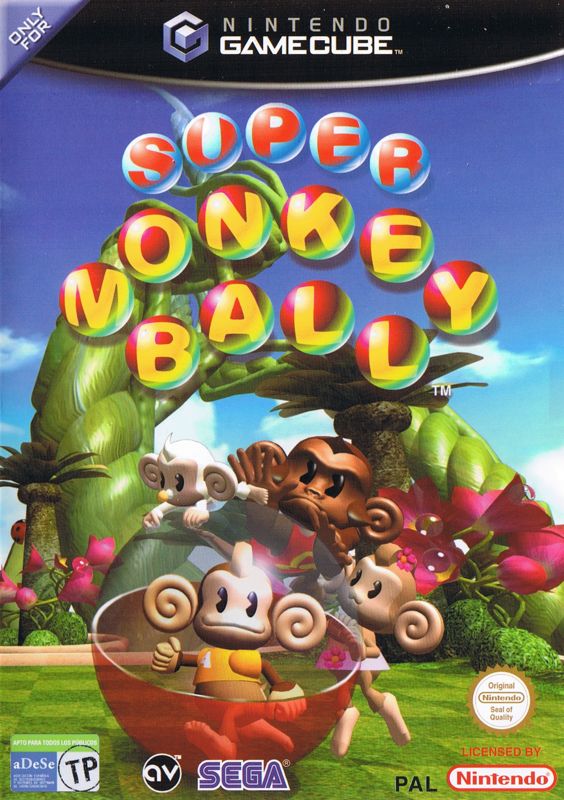 Front Cover for Super Monkey Ball (GameCube)