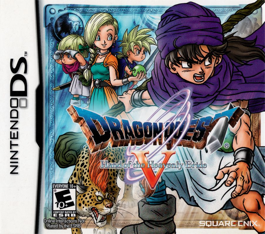 Front Cover for Dragon Quest V: Hand of the Heavenly Bride (Nintendo DS)