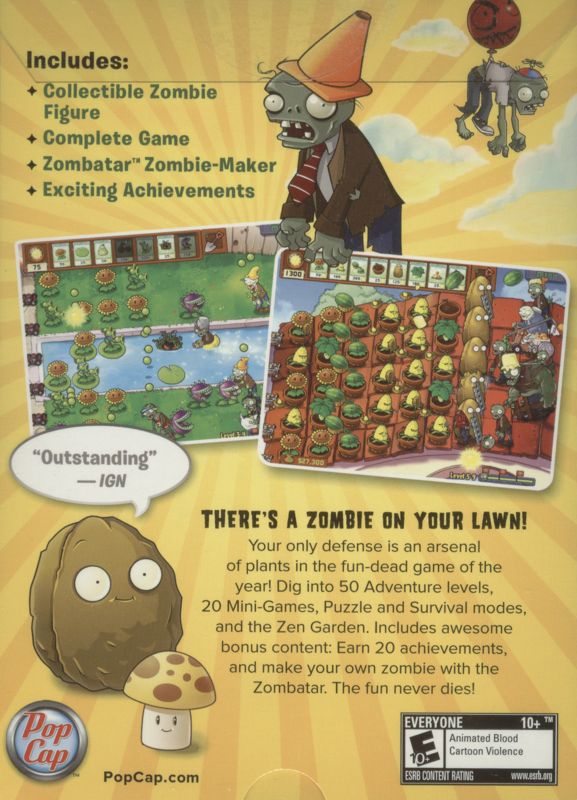 Plants vs. Zombies 2: It's About Time cover or packaging material -  MobyGames