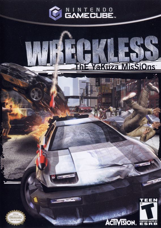 Front Cover for Wreckless: The Yakuza Missions (GameCube)