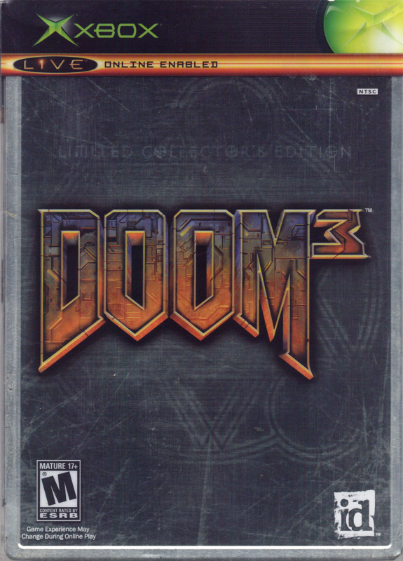 Front Cover for Doom³ (Limited Collector's Edition) (Xbox)