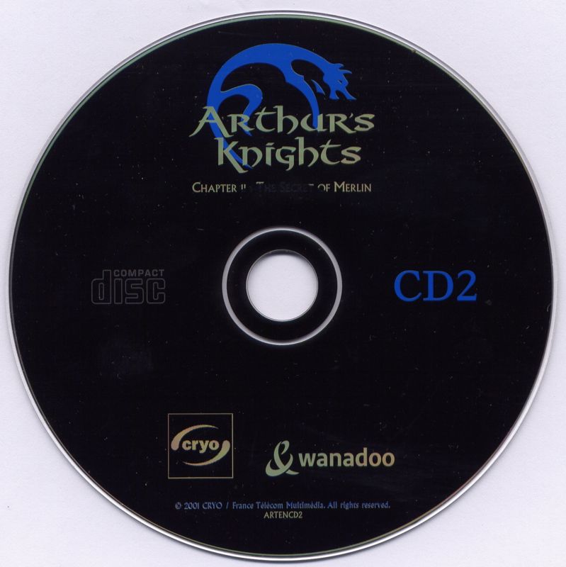 Media for Arthur's Knights II: The Secret of Merlin (Windows): Disc 2