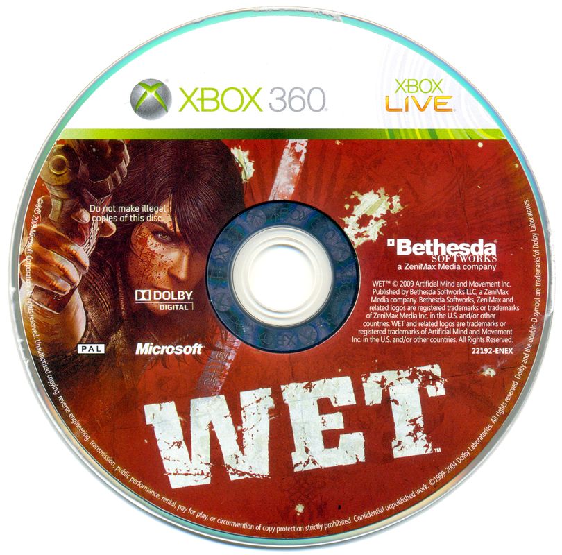 Media for WET (Xbox 360)