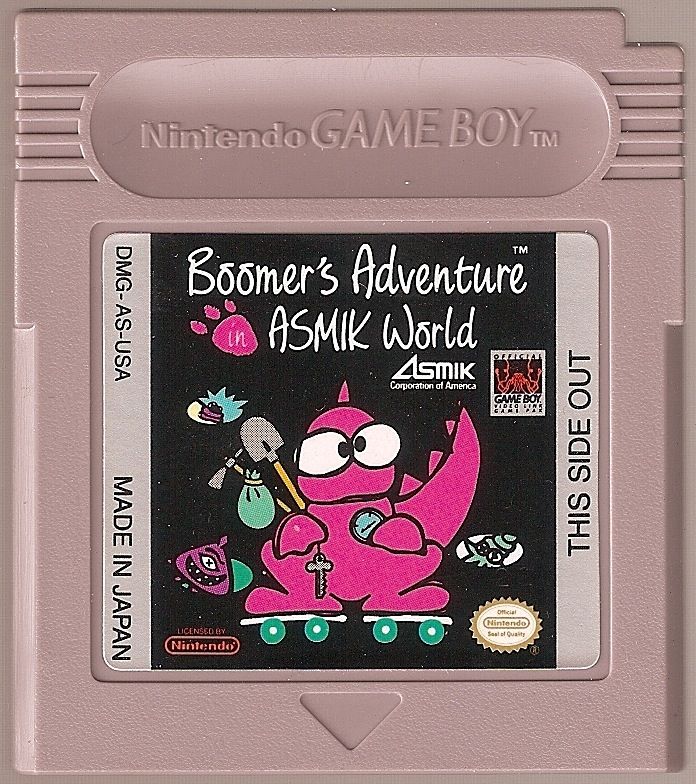 Media for Boomer's Adventure in ASMIK World (Game Boy)