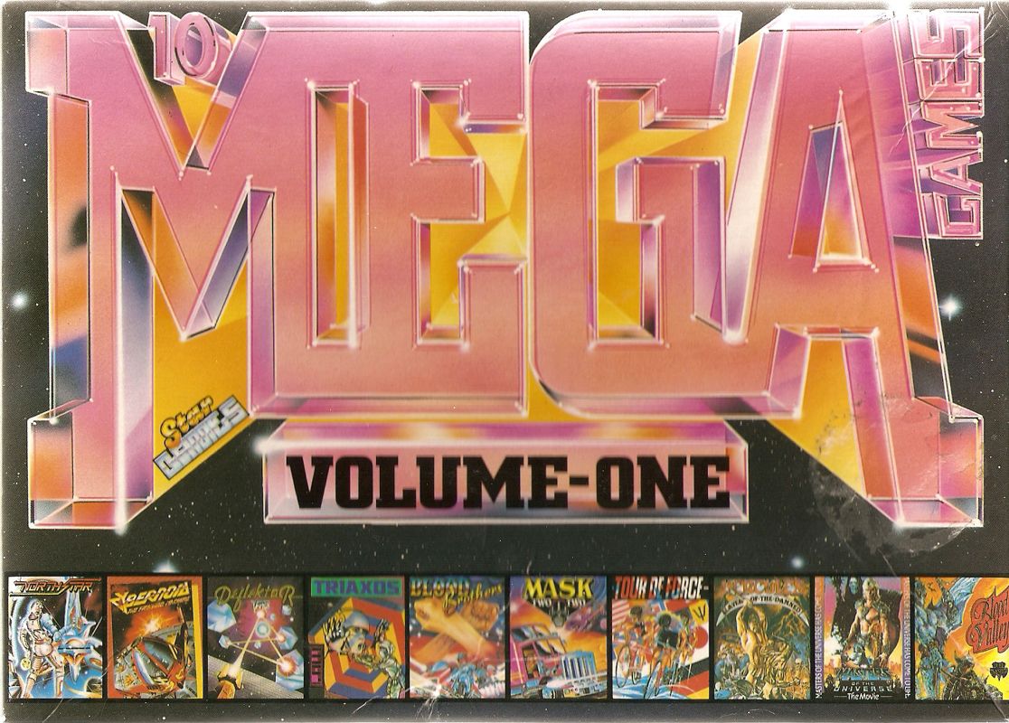 Front Cover for 10 Mega Games Volume One (Commodore 64)