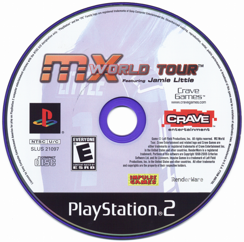 MX World Tour PS2 Usado