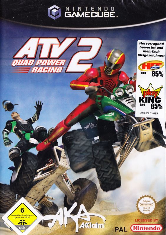 Front Cover for ATV: Quad Power Racing 2 (GameCube)