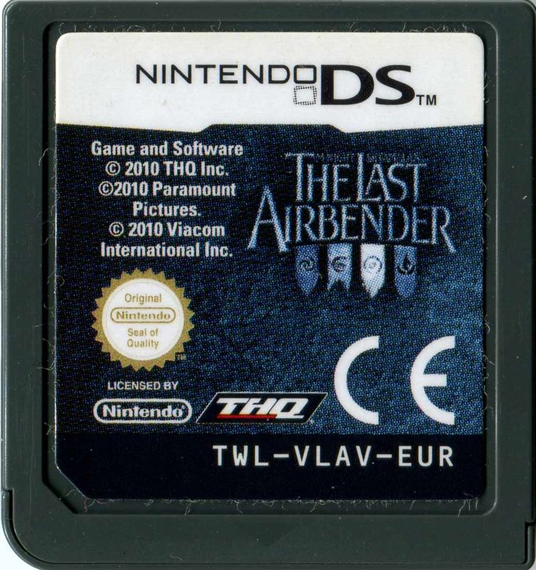 Media for The Last Airbender (Nintendo DS): Front