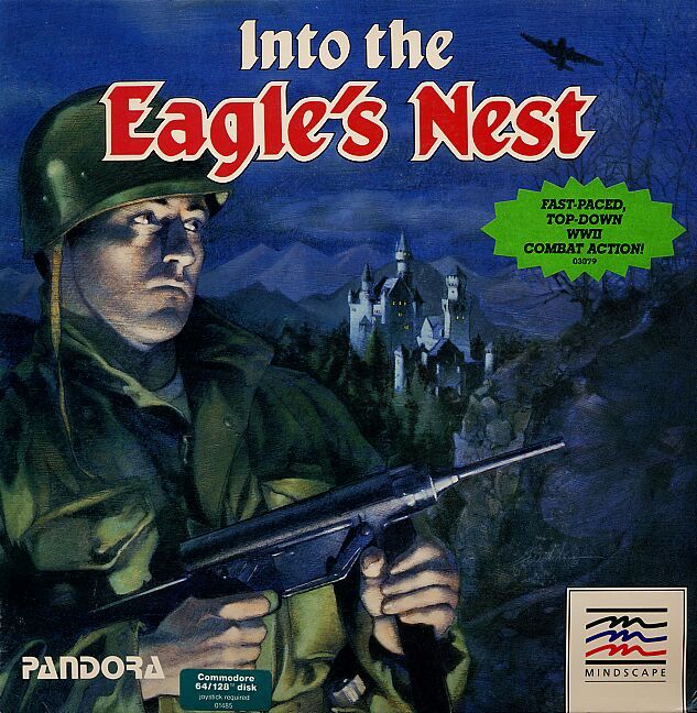 Front Cover for Into the Eagle's Nest (Commodore 64)