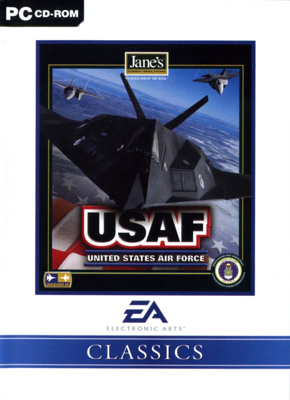 Front Cover for Jane's Combat Simulations: USAF - United States Air Force (Windows) (EA Classics release)