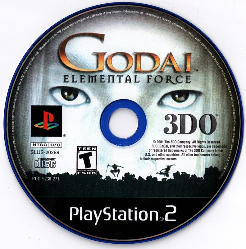 Media for Godai: Elemental Force (PlayStation 2)