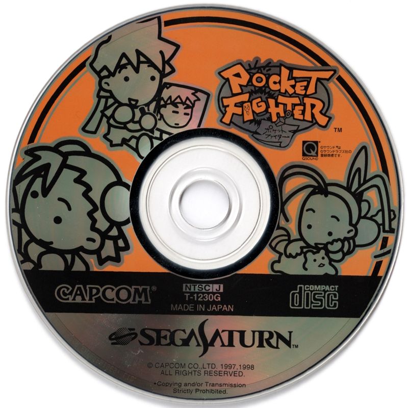 Pocket Fighter cover or packaging material MobyGames