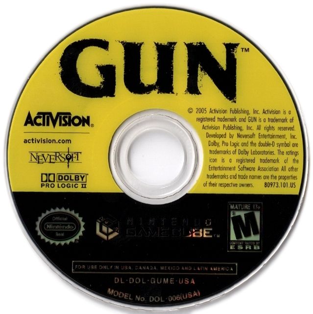 Media for Gun (GameCube)