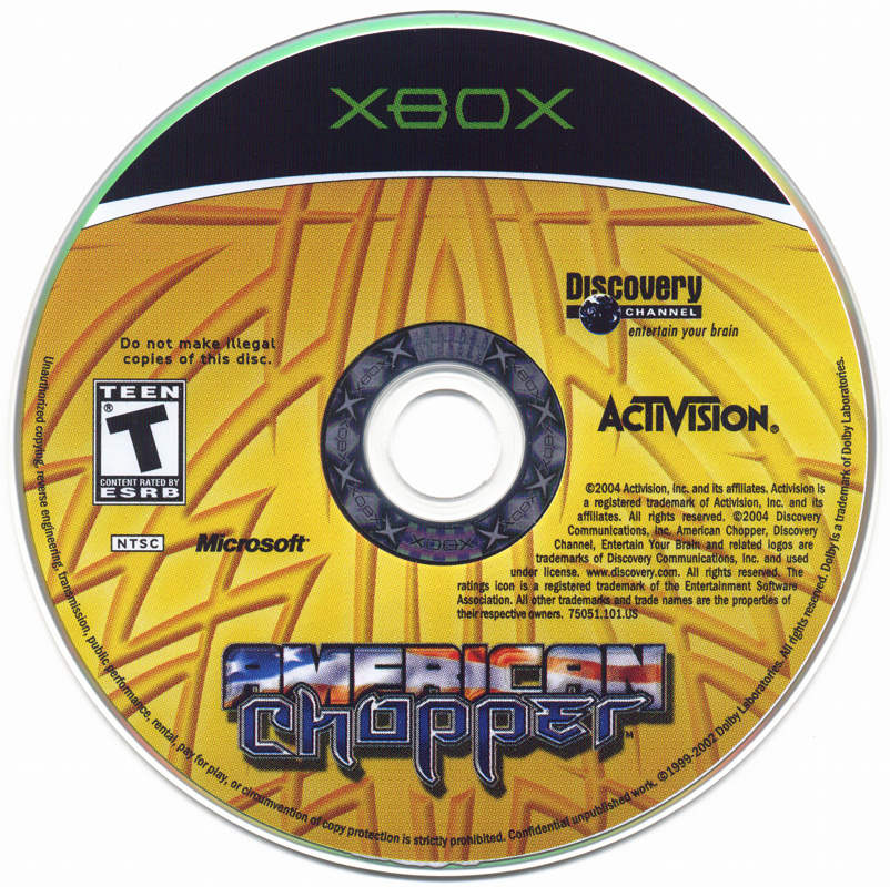 Media for American Chopper (Xbox)