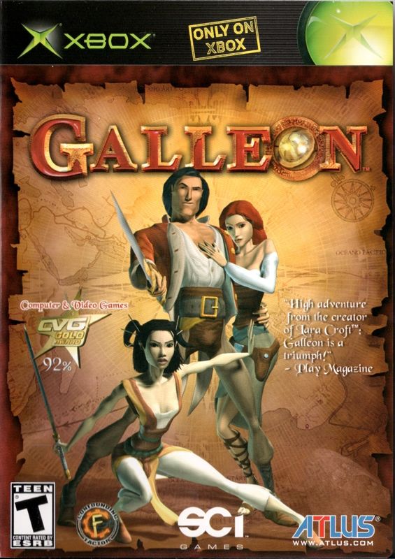 Front Cover for Galleon (Xbox)