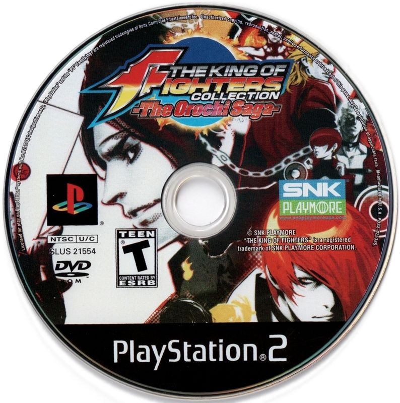 Media for The King of Fighters Collection: The Orochi Saga (PlayStation 2)