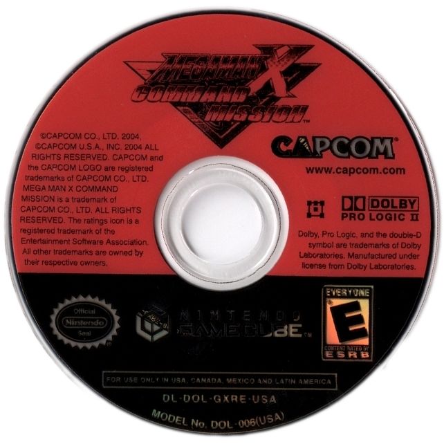 Media for Mega Man X: Command Mission (GameCube)