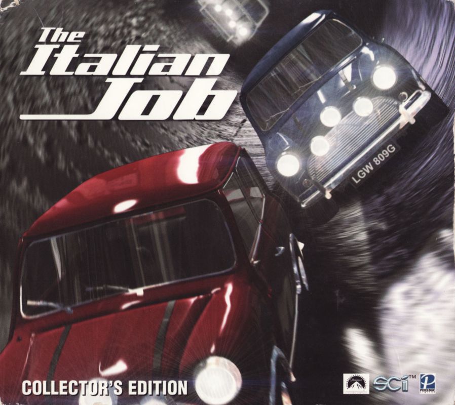 Front Cover for The Italian Job (PlayStation) (Promotional collector's edition digipak release)