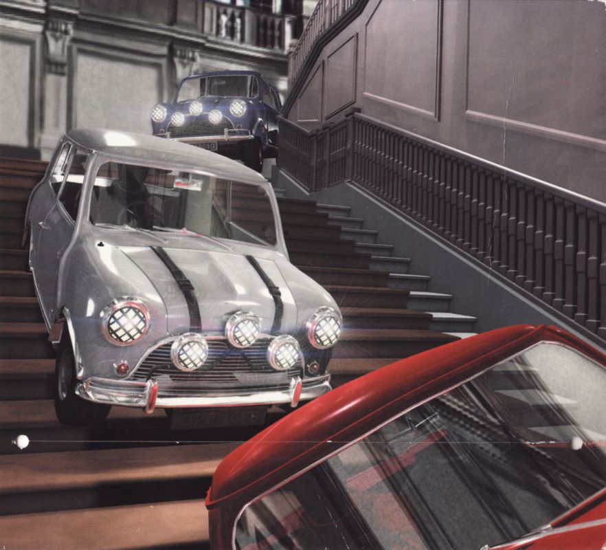 Inside Cover for The Italian Job (PlayStation) (Promotional collector's edition digipak release): Right Flap - Back