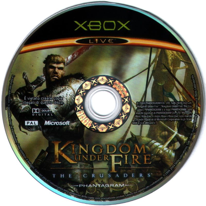 Media for Kingdom Under Fire: The Crusaders (Xbox)