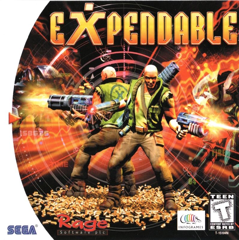 Front Cover for Expendable (Dreamcast)