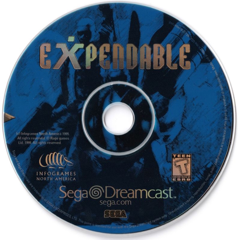 Media for Expendable (Dreamcast)