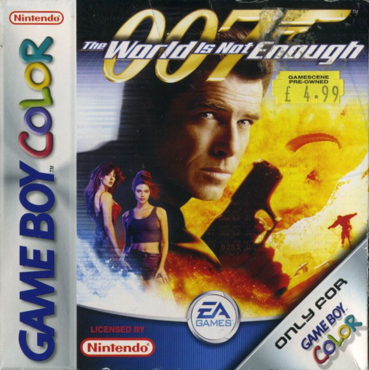 Front Cover for 007: The World is Not Enough (Game Boy Color)