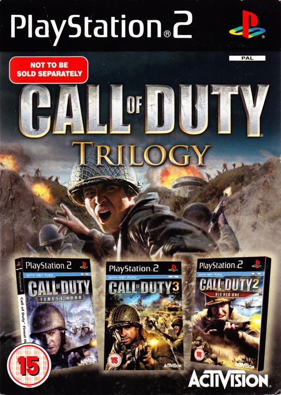 Front Cover for Call of Duty Trilogy (PlayStation 2)