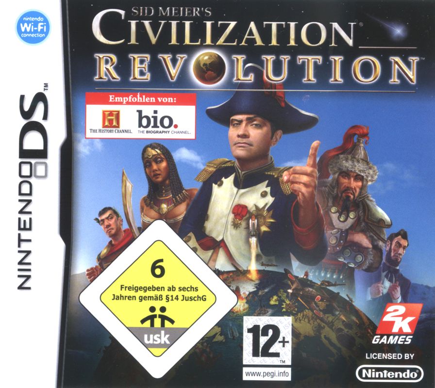 Front Cover for Sid Meier's Civilization: Revolution (Nintendo DS)