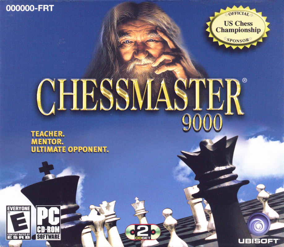 Chessmaster 9000 PC CD Rom Two Disc Ubi Soft Jewel Case Edition