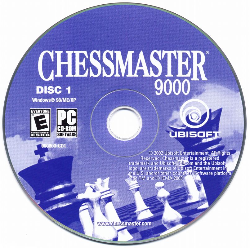 Media for Chessmaster 9000 (Windows) (Budget release): Disc 1