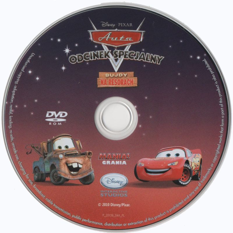 Disney•Pixar Cars cover or packaging material - MobyGames