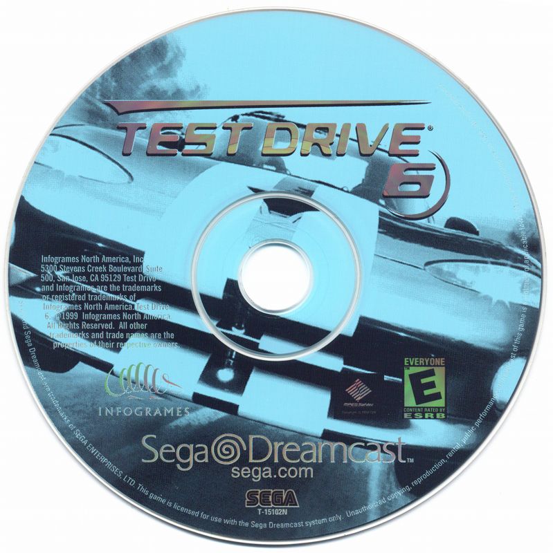 Media for Test Drive 6 (Dreamcast)