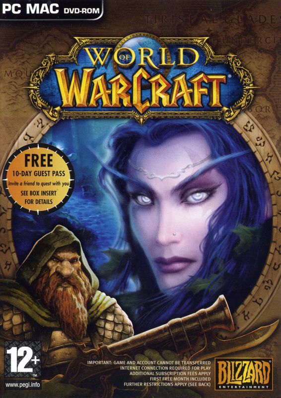 Other for World of WarCraft (Macintosh and Windows) (European DVD Version): Keep Case - Front