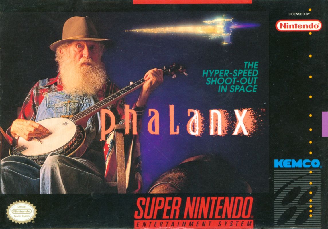 Front Cover for Phalanx (SNES)