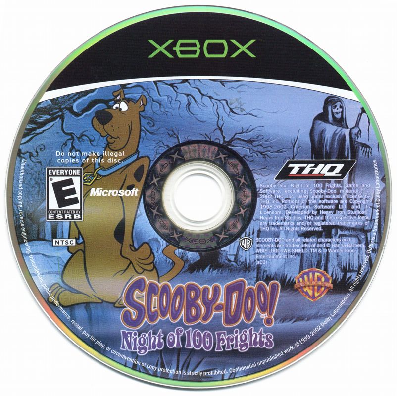 Media for Scooby-Doo!: Night of 100 Frights (Xbox)