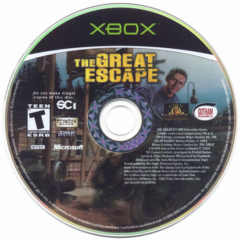 Media for The Great Escape (Xbox)