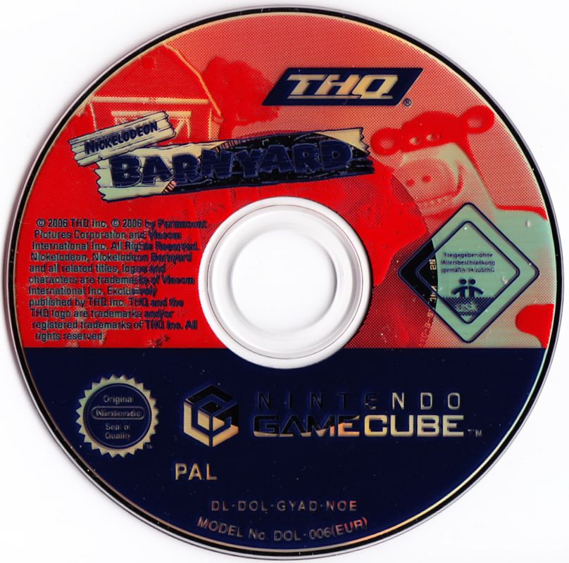 Media for Barnyard (GameCube)